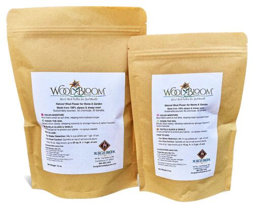 Wool Bloom Product Back View